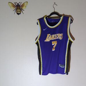 NBA Purple Swingman Carmelo Anthony Jersey. Boys- XXL